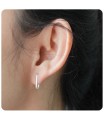 Silver Stud Earring STS-5793